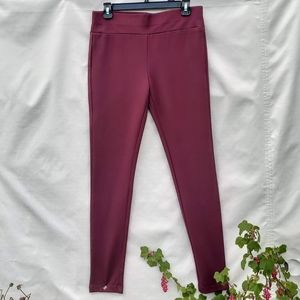 NEW TATTOO Burgundy Leggings